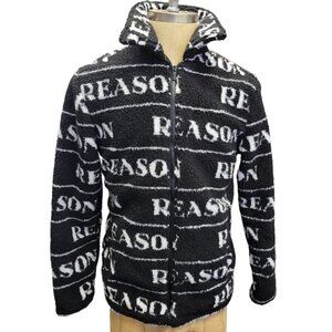 REASON Brand Fleece Jacket Men's.  Size Small.  New With Tags $98